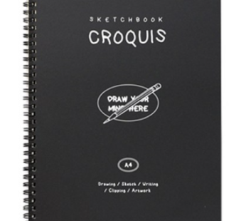 Morning Glory 5000 Left Iron Croquis Book Random Delivery, A4, 1ea