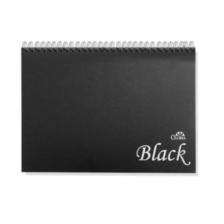Gloria Hardcover Black Book 200g