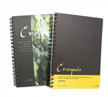 Paperit B5 Plastic Cover Spring Note, 4 Types (Mixed), 1 Set