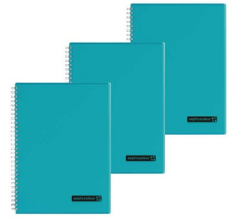Maruman Cut Color Note B5, Blue, 3 pcs