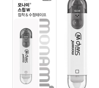 Double-sided dual correction tape & adhesive tape Monami Swept W SWIP W