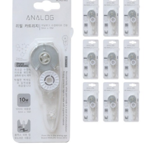 Analog Photocatalytic Correction Tape Refill, Clear, 10 Count