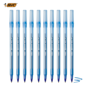 BIC Big Round Stick Ballpoint Pen (1.0mm) 10 pcs