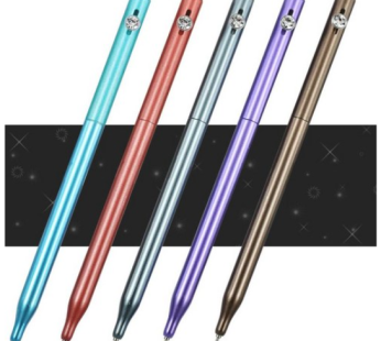 Domestic Korea Crystal Needle Knock Ballpoint Pen (2 of each color, 10 packs sold) German ink slim ballpoint pen