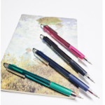 [Machi] Panda UV Needle 3-color Touch Pen Promotional Ballpoint Pen Printing Ballpoint Pen, 2 each color, 8 pieces - Image 3