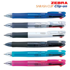 Zebra Clip-on G 4-color pen B4A3