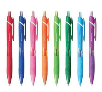 Jetstream Meteor Ballpoint Pen SXN-150C-07 0.7mm 8p, Mixed Colors, 1 Set