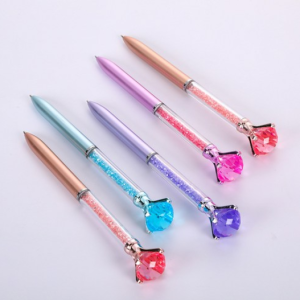 [Honeymoon Diary] Jewel Cubic Lollipop Ballpoint Pen Design Ballpoint Pen Pretty Pen Bead Ballpoint Pen