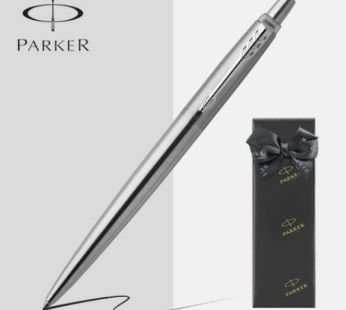 Parker Ballpoint Pen Jotter Stainless Material [Free Gift Wrapping], Stainless CT, 1 Piece
