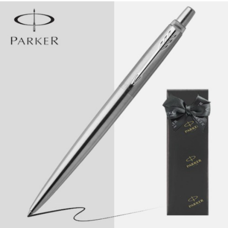Parker Ballpoint Pen Jotter Stainless Material [Free Gift Wrapping], Stainless CT, 1 Piece