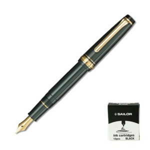 Sailor fountain pen Progear Slim Four Seasons Summer 14K + ink cartridge 12p value set