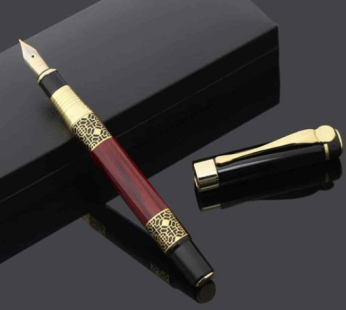 Signature fountain pen + case set Fountain pen set