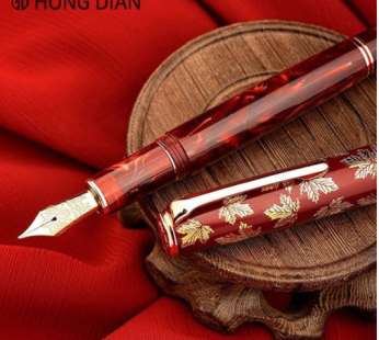 Hongdian fountain pen N8 red
