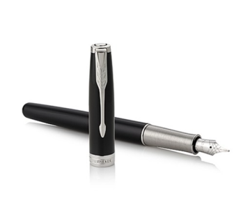 Parker Sonnet Lacquer Black CT Fountain Pen/FINE
