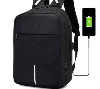 Anti-theft usb charging laptop travel bag backpack rucksack