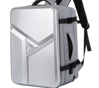 MOSAIRATION Laptop Backpack Large Capacity Men’s Hard Case Bag Travel Backpack Daily Backpack USB Charging Waterproof Backpack