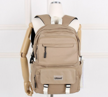 Real Thug Unisex Couple Student Schoolbag Laptop Bag Ultimate Pocket Backpack