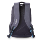 American Tourister Shaw Oversized Unisex Laptop Backpack with Pockets Compatible with 17" Laptops - Charcoal Black - Image 2