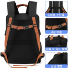 AOMIKS Daily Backpack Nylon Unisex Casual Bag Computer Bag - Image 3