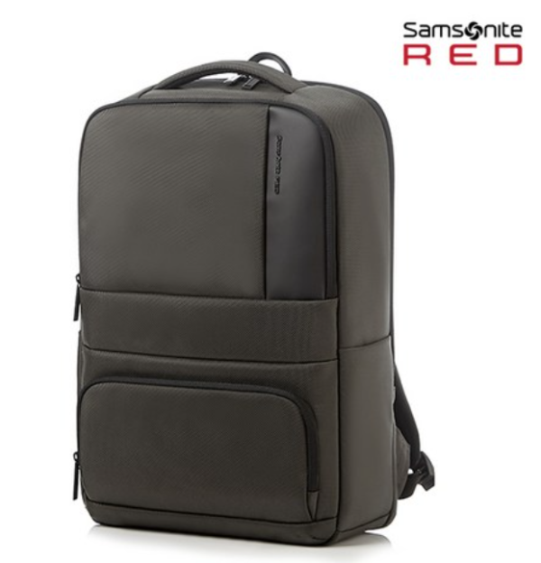 Samsonite Red Tilford Backpack Dark Khaki 15.6 Inch Easy Casual Laptop Briefcase Men Office Worker QS994001