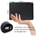 "DUcare Pouch Brush 15 Set Brush Set Travel Kabuki Base Blush Eyeliner Shadow Brush Concealer Brush Set Black " - Image 4