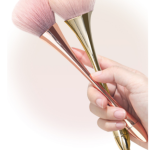 Mini Maxi Cheek Volt Touch Powder Brush, Rose Gold, 1pc - Image 5
