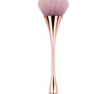 Mini Maxi Cheek Volt Touch Powder Brush, Rose Gold, 1pc