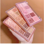 10-Color Shadow Palette Sparkling Glitter Makeup Product, SW#1, 1pc