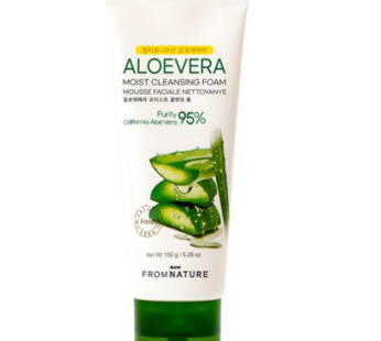 “Fromnature Aloe Vera Moist Cleansing Foam 150g, 150g, 1ea “