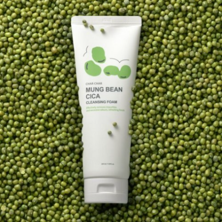 Shasha Green Bean Cica Cleansing Foam 220ml, 220ml, 1ea