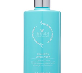 Clean Beauty Hyaluronic Super Aqua Cleansing Foam, 500ml, 1ea