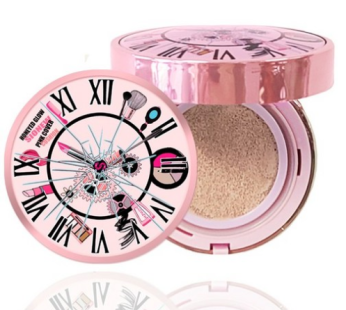 Sione Honeyd Glow Pink Cover Magic Cushion Foundation 17g, No. 21, 1ea