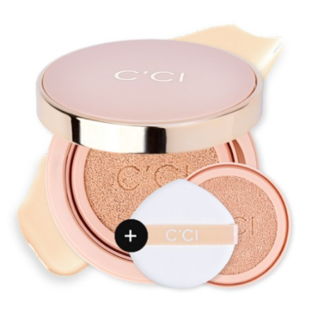 CC1 Ink Long Cover Matte Foundation Cushion Main Product + Refill, No. 21, 1ea