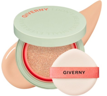 Giverny Close Cover Cushion Foundation 12g, 23NW Medium Be…, 1ea