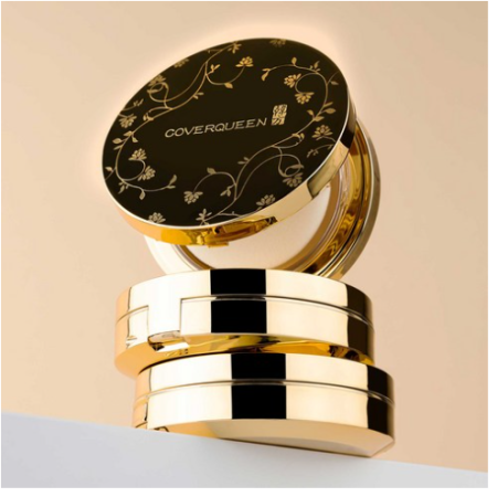 "[Cover Queen] Oriental Gold Moisturizing Pact Powder, No. 21, 1 unit "