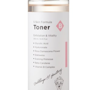 “Village11 Factory B Skin Formula Toner, 250ml, 1ea “