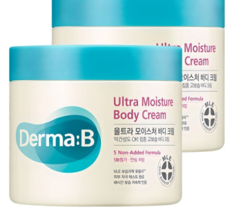 Dermabee Ultra Moisture Body Cream, 430ml, 2ea