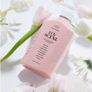 Luscent Flower Market Body Lotion White Tulip Scent, 400ml, 1ea