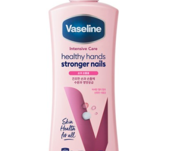 Vaseline Intensive Care Healthy Hands & Stronger Nails Lotion, 400ml, 1pc
