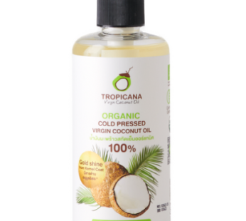 TROPICANA Organic Pressed Coconut Face Body Oil, 250ml, 1pc