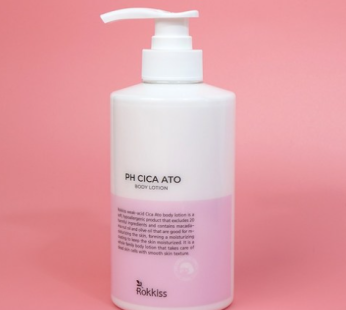 Rocky’s Mildly Acidic Cica Ato Body Lotion, 500ml, 1ea