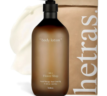 Hetras Hotel Therapy Body Lotion Flower Shop, 1.013L, 1ea