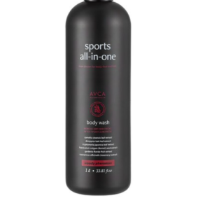 Abka Sports All-in-one Perfumed Body Wash Woody Pheromone Scent, 1L, 1ea