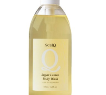Scalq Sugar Lemon Body Wash Fresh Scent, 500ml, 1pc
