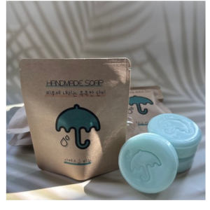 Danbi Sea Salt Soap Handmade Soap Natural Soap 100g x 3