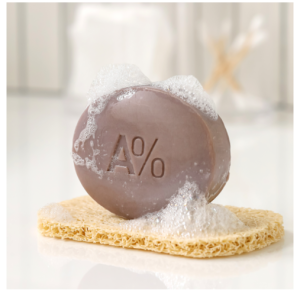 “A Percent Hypoallergenic Washing Face Natural Cleansing Soap, 100g, 1pc “