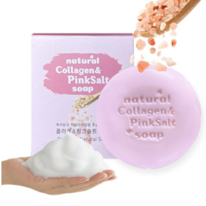 Spring Collagen & Pink Salt Soap, 105g, 5 pcs
