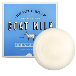 “Shower Mate New Goat Milk Soap White Milk Scent, 90g, 1pc “