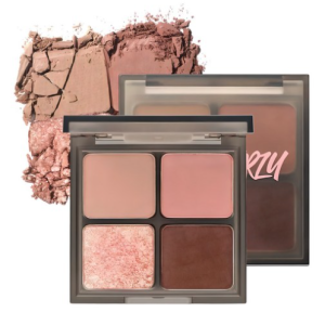 Merge Mood Fit Shadow Palette, S1 Amusing Rose, 1ea