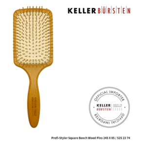 German Keller hairbrush official importer and seller kellerbursten beachwood pin square hairbrush